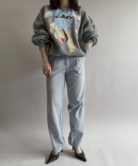 【USED】 END IS NEAR L/S Sweat Top /250329-014