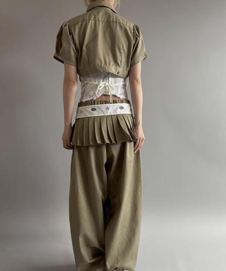【Chinatsu Aoyama】 RE Apron / 260702-006