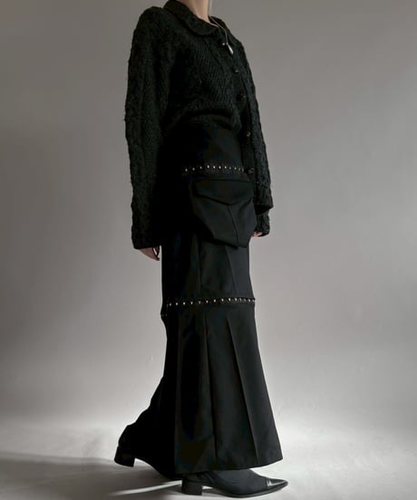 【RE;CIRCLE】 RE Suit Asymmetry Long Skirt / 260129-015