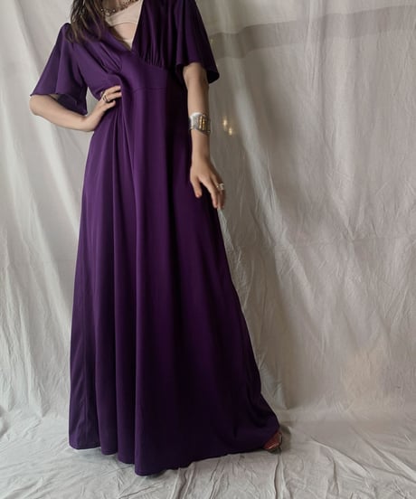 【USED】 EURO Poly Dress①/210630-030