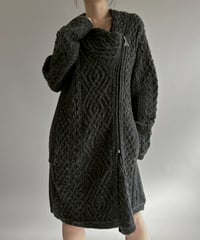 【USED】 Zip Design Long Knit Top / 260124-013