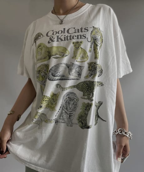 【USED】 Cool Cats & Kittens T-Shirt / 230715-020