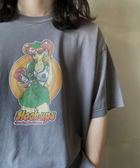 【USED】 Made in USA HOOK-UPS T-Shirt / 230731-016