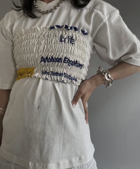 【RE;CIRCLE】RE Eco-Friendly Bag Shirring Tube Top / 230622-022