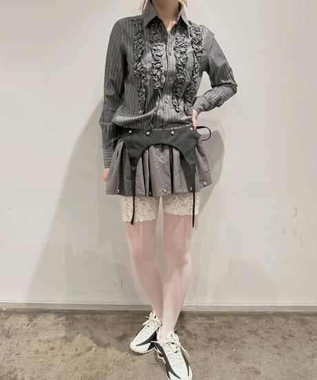 【RE;CIRCLE】 RE Suit Skirt/ 260219-019