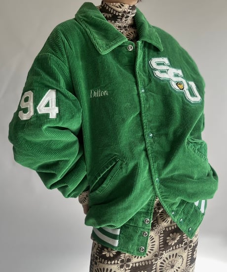 【USED】 Made in USA Delong Corduroy Stadium Jacket/241130-007
