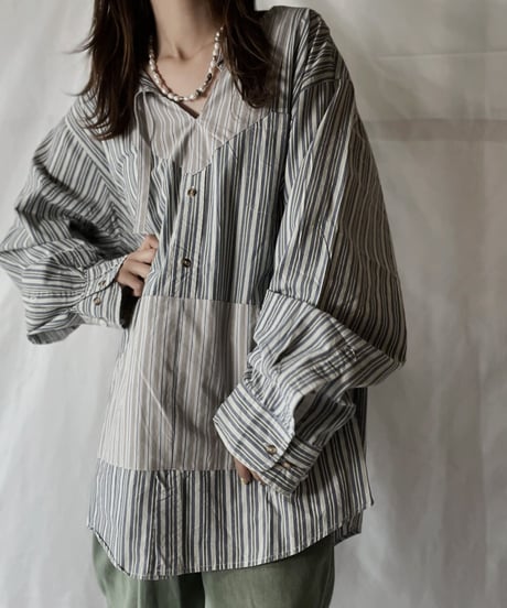 【RE;CIRCLE】 Remake Mexican Parker Shirt⑧/210906-009