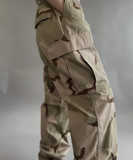 【USED 】Desert Camo Military Pants/ 240505-012