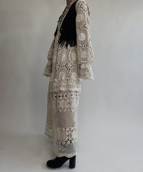 【RE;CIRCLE】 RE Crochet Lace One-piece / 220818-002