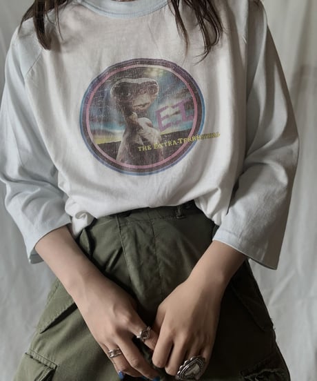 【USED】 S/S T-shirt E.T./210617-007