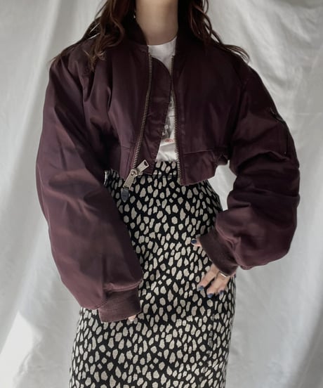 【RE;CIRCLE】 RE MA1 Short Jacket②/220102-038