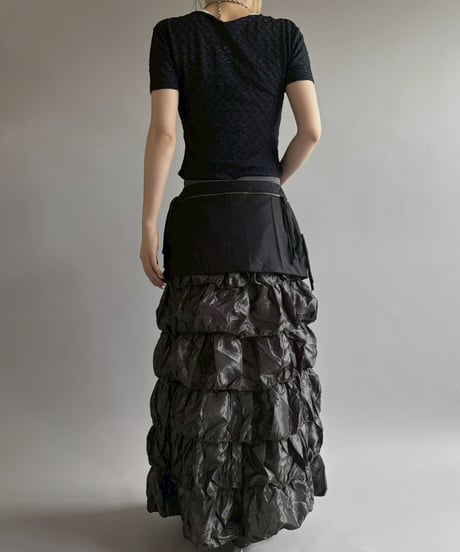 【USED】 Sheer Leotard Top / 260613-001
