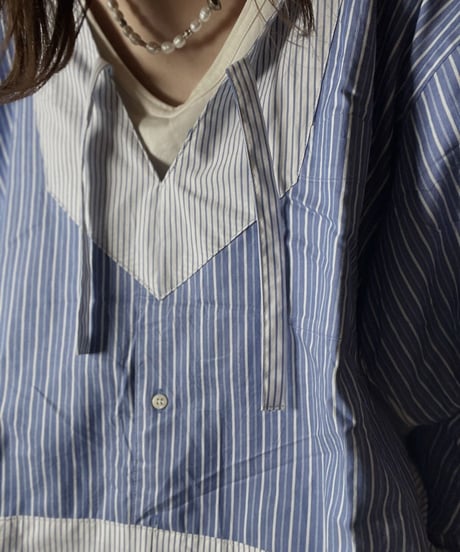 【RE;CIRCLE】 Remake Mexican Parker Shirt②/210906-003