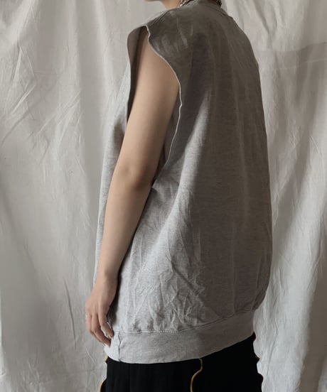 【RE;CIRCLE】 RE No-sleeve Sweat①/210414-005