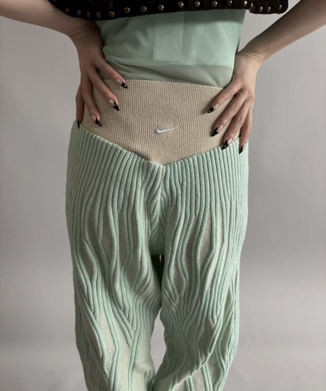 【USED】 NIKE YOGA Rib Knit Pants /260328-007