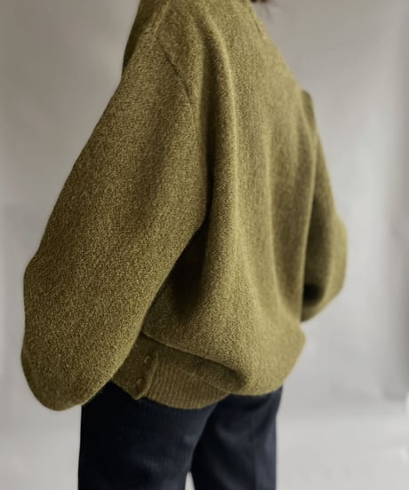 【USED】  Brentwood Sportswear Alpaca Knit Cardigan / 230202-021
