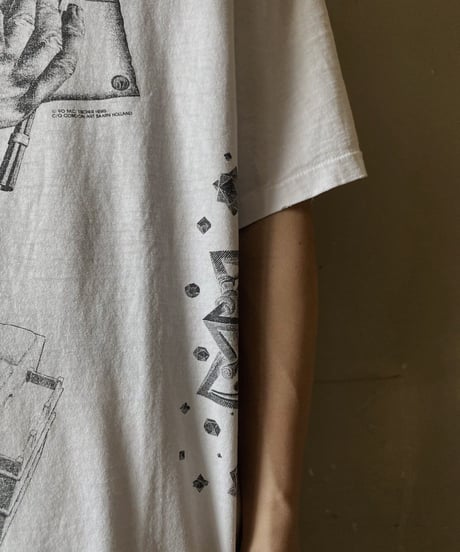 【USED】 Made in USA  M.C.Escher Art T-shirt  /230731-006