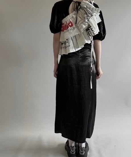 【RE;CIRCLE】 Re Eco Bag Maki Skirt /  250626-005