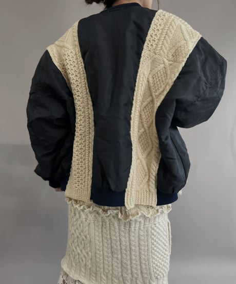 【RE;CIRCLE】 RE MA-1 Alan Docking Jacket / 221208-007