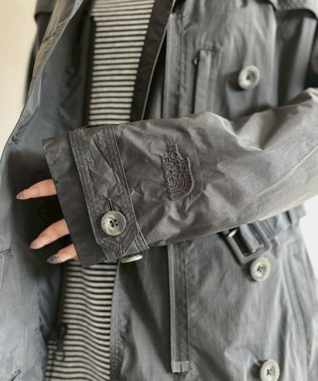【USED】 The North Face nylon Trench Coat / 260314-008