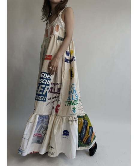 【RE;CIRCLE】 RE Eco-Friendly Bag Camisole One-piece / 220707-015