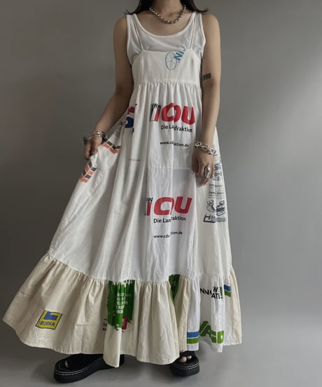 【RE;CIRCLE】RE Eco-Friendly Bag Camisole Long One-piece / 230622-010