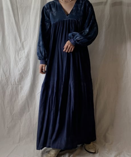 【RE;CIRCLE】 Remake Indy Cotton MUJI one-piece②/210331-002