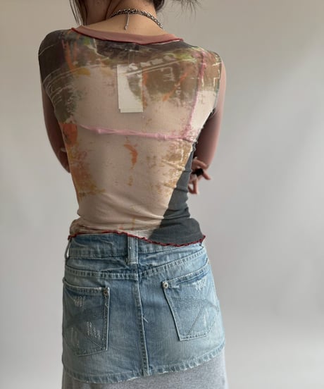 【USED】 Cop.Copine Sheer Top  / 250705-007