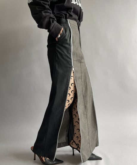 【RE;CIRCLE】 Re Front Zip Skirt/ 241003-010