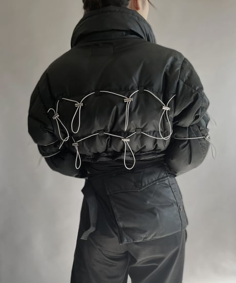 【RE;CIRCLE】 RE Draw Code Short Down Jacket + Sacosh / 230126-010