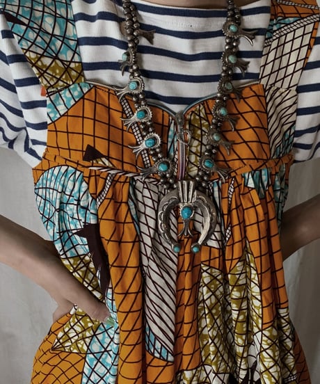 【USED】 African Batik One-piece①/210428-001