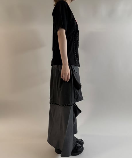 【RE;CIRCLE】 RE Hock Tape T-Shirt  / 250828-005