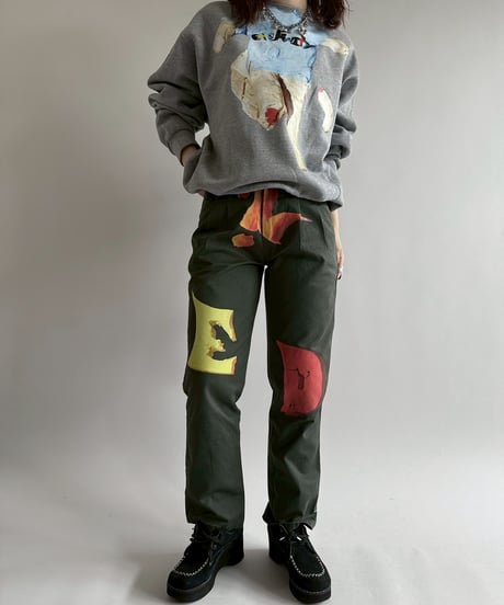 【USED】 END IS NEAR 2Tuck Pants  / 250329-009