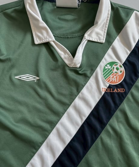 【USED】 01~03's UMBRO Ireland Soccer Shirt / 260530-028