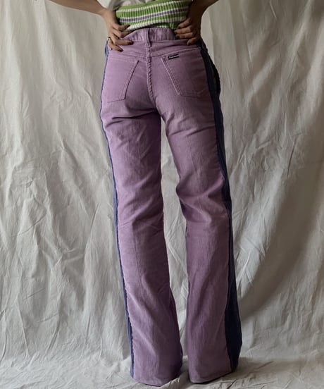 【RE;CIRCLE】 Remake Corduroy Side Line Pants①/210317-002