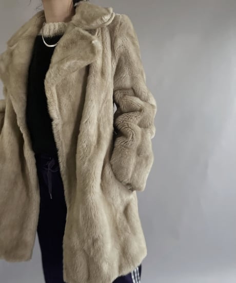 【USED】 Tissavel Acrylic Fur Jacket / 230102-019