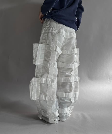 【USED】 Dead Stock GS Nylon TECHNO Pants/ 241214-029