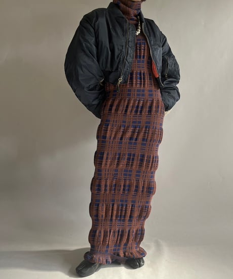 【RE;CIRCLE】 RE MA1 × Alan Knit Short Jacket / 241219-005