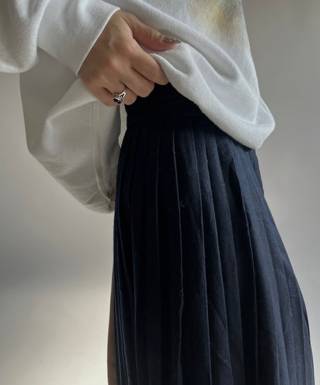 【USED】 Docking Pleats Skirt/250118-016