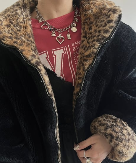【USED】 Made in USA Fake Fur Hooded Jacket/250125-001