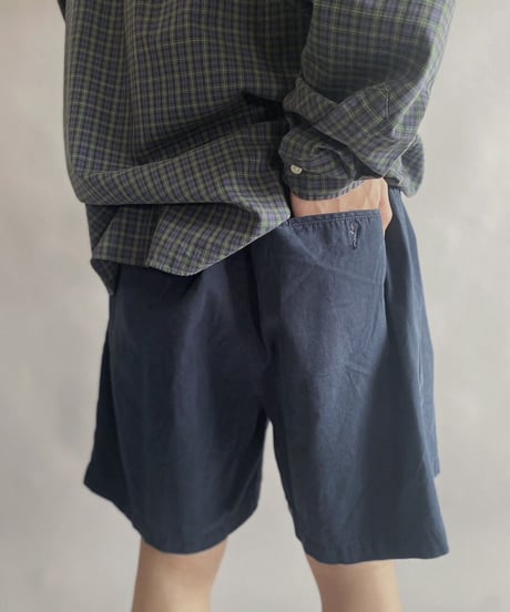 【USED】 Ralph Lauren tucked Shorts / 230605-003