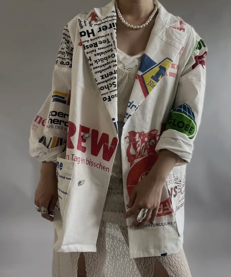 【RE;CIRCLE】RE Eco-Fri0endly Bag Double Jacket / 240516-013