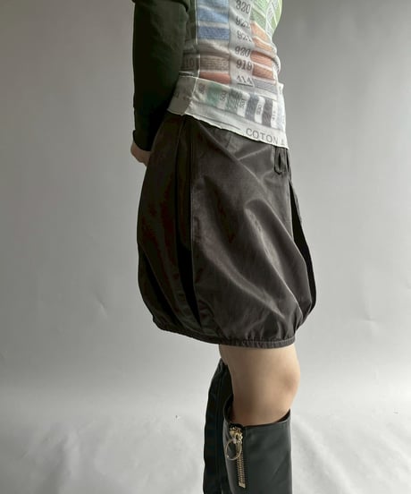 【USED】 Cop.Copine Cocoon Mini Skirt /251014-045