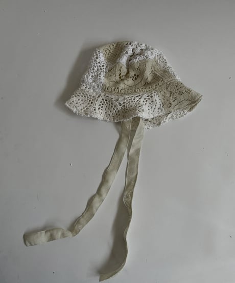 【RE;CIRCLE】 RE Crochet Lace Bucket Hat 5 / 220526-005