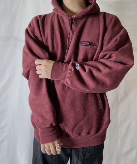 【USED】  Champion Reverse Weave Hoodie HUBBELL/210902-038