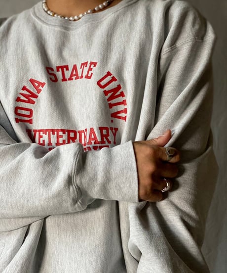 【USED】 Champion Reverse Weave Sweat IOWA STATE UNIV./210516-040