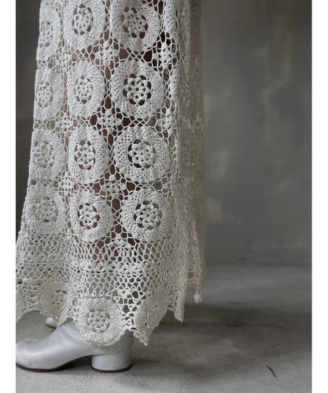 【RE;CIRCLE】 RE Crochet L/S One-piece②/20220317-022
