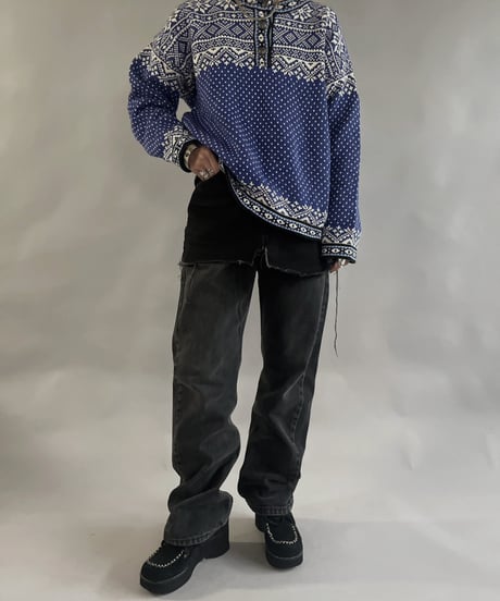 【USED】 L.L.Bean Tirolean Knit Top /240120-001