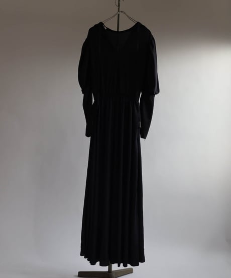 【USED】L/S Poly Dress ① / 220324-002
