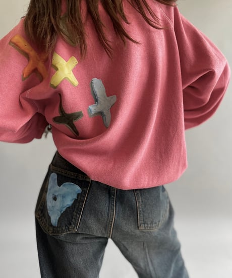 【USED】 END IS NEAR Made in USA TULTEX L/S Sweat Top /241012-013